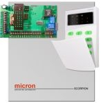 Micron SCORPION Z8020C riasztóközpont, MX-810 LED kezelőegységgel